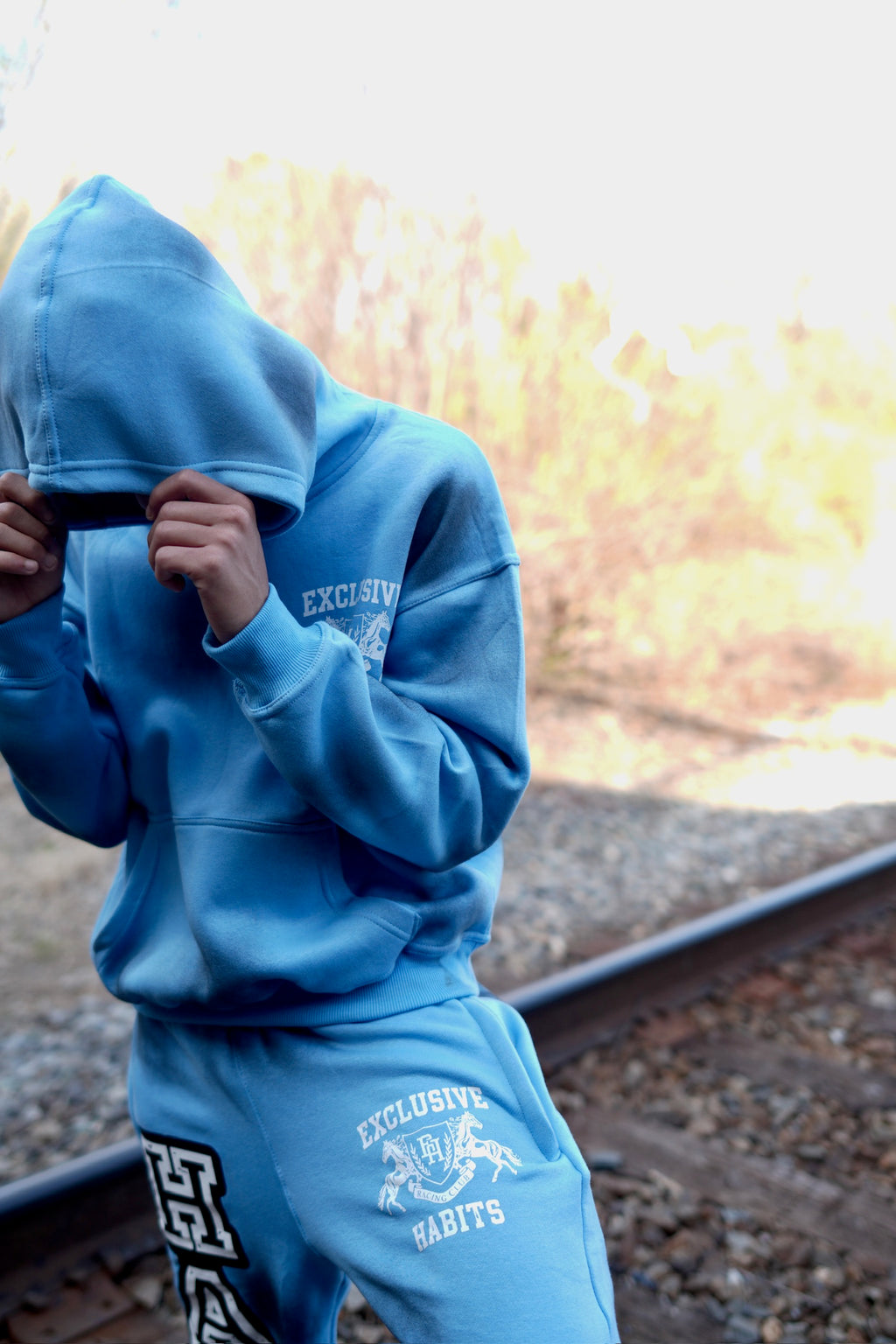 Exclusive SweatSuit ( Blue )